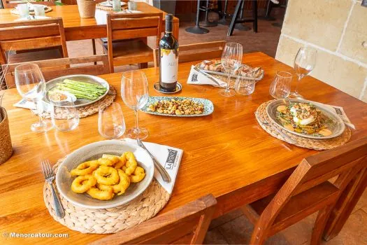 Plato de Restaurante La Venta, Sant Lluís (Menorca) (8)